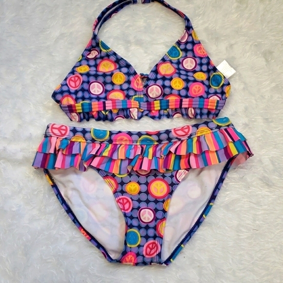 Angel Beach XXL GIRLS SWIMSUIT - Picture 1 of 6